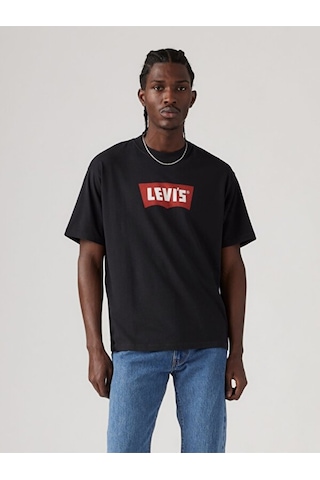 Levi's Erkek Bisiklet Yaka Siyah T-shirt - 005f9-0000 Siyah
