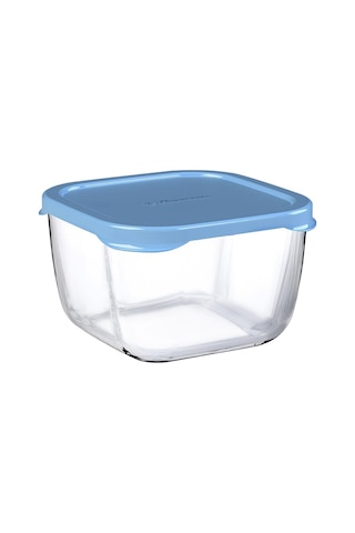 Paşabahçe Snowbox Saklama Kabı Mavi Kapaklı 275 Cc 53223 4'lü Set Diğer