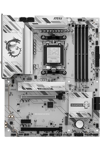 Msı B850 Gamıng Plus Wıfı6e Ddr5 8200mt/s 1xhdmı 1xdp 2xm.2 Atx Am5 Amd Am5 9000/8000/7000 Serileri İle Uyumlu