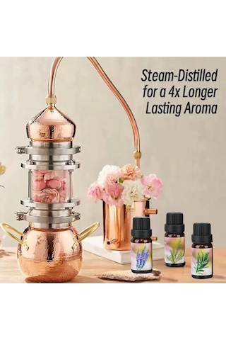 Uçucu Yağ Saf 3 Lü Set Karışık Başlangıç Paketi Aroma Terapi