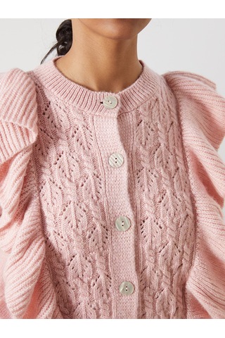 Lcw Modest Pembe Hırka