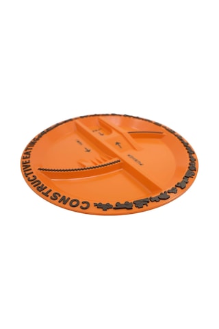 Constructive Eating Wj-660 Çocuklar İçin Şantiye Tabağı, Plastik Genel