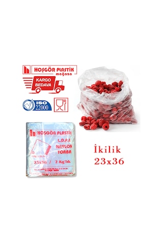 Naylon Torba 23X36 Cm 10 Kg