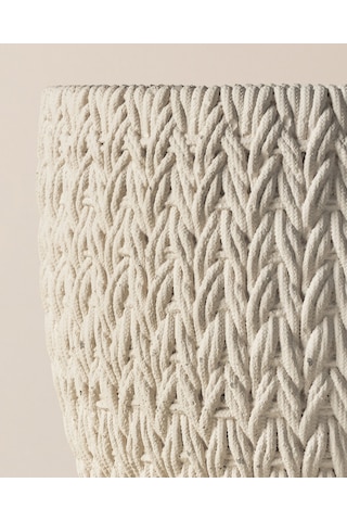 Madame Coco Dolly Saksı - Ekru - 16 Cm 8684427125205 Diğer