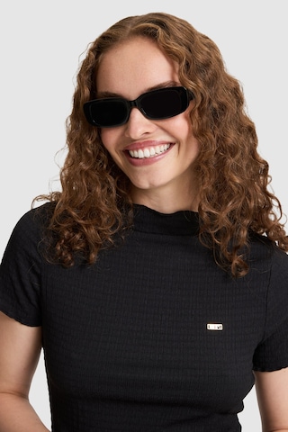 U.S. Polo Assn. Kadın Siyah Tişört 50323528 Vr046