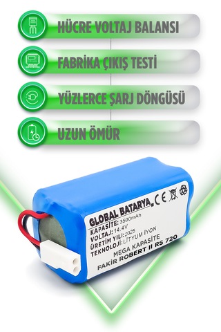 Fakir Robert Iı Rs 720 Batarya 3500mah Mega Kapasite