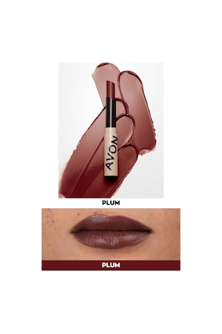 Avon Tinted Nude + Papaya + Plum Renkli Dudak Balmı 3'lü