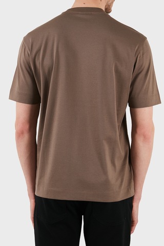 Emporio Armani Erkek T Shirt Em001040 Af13669 U6195 Kahve Kahve