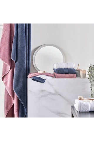 Linens Premium Pamuk 30x45 Cm El Havlusu Beyaz