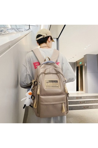 Şık Ve Sonuç Öğrenci Okul Çantası-haki