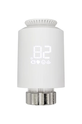 Monyee Tuya Zigbee Akıllı Radyatör Termostatı - Mobil Uygulama İle Sıcaklık Kontrolü - M30 1.5 Parça - 5 C-60 C Aralığı Gateway Gereklidir, Pil Yok