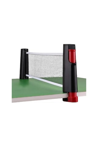 Büro Ev Ofis Egzersiz Spor Keyfi İçin Taşınır Teleskopik Taşınır Kaymaz Masa Tenisi Filesi