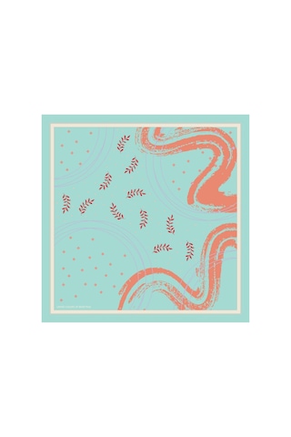 United Colors Of Benetton Flora Bandana/fular-1019-47 47 Mint