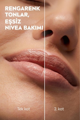 Renkli Dudak Bakım Kremi,nude,4,8gr,nemlendirme,spf30,doğal Yağlar,e Vitamini,dudak Ve Yanaklar Için