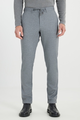 AC&Co / Altınyıldız Classics Erkek Grı Relax Fit Rahat Kesim Beli Bağlamalı Esnek Takım Elbise Pantolonu Gri