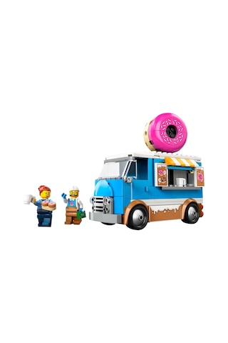LEGO® City Donut Kamyonu 60452 - 5 Yaş ve Üzeri Çocuklar için Yaratıcı Oyuncak Yapım Seti (196 Parça)