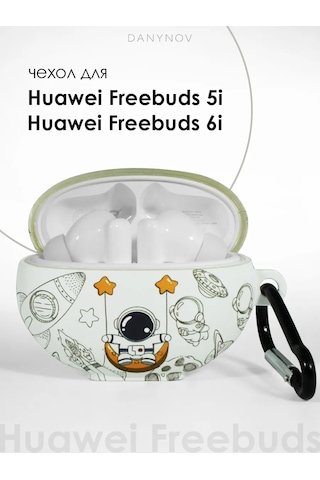 Danynov Huawei Freebuds 5i, Huawei Freebuds 6i Tws İçin Kılıf 234394479 Beyaz