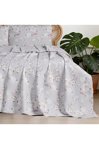 Aryıldız Home Helen Tek Kişilik %100 Pamuk Pike 150x220 Cm Renkli