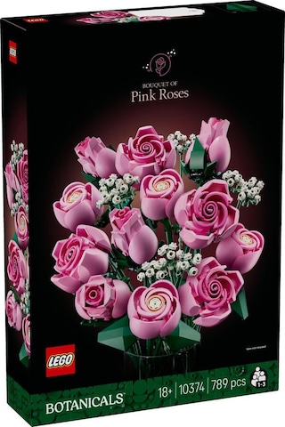 Lego 10374 Botanicals Pembe Gül Buketi