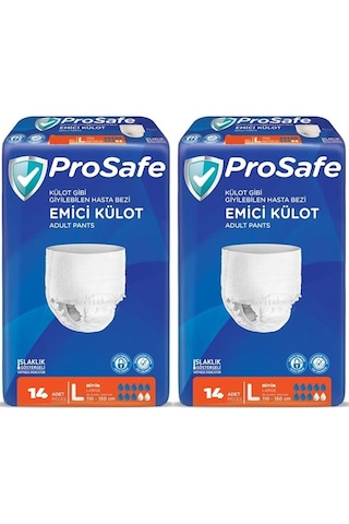 Prosafe Yetişkin Emici Külot 110 - 150 Cm Large 28 Li