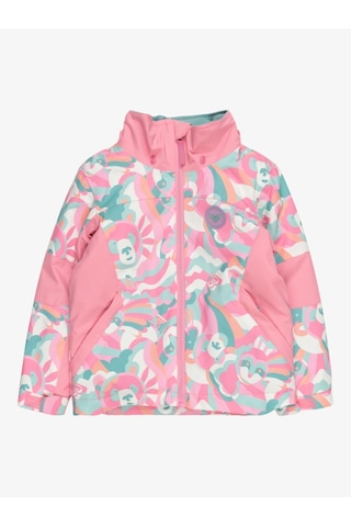 Roxy Erltj03025-41162 Snowy Tale Jk Kız Çocuk Kayak Montu Renkli Çok Renkli