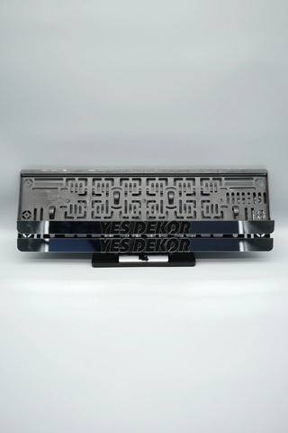 Yes Dekor Gümüş Pleksi Araba Plakalığı - 848647946