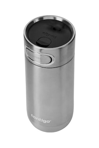 Luxe Autoseal Termos Bardak 360 Ml, Paslanmaz Çelik, 5 Saat Sıcak 12 Saat Soğuk, Sızdırmaz, Gri Genel