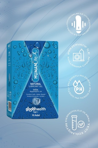 Humanlife Natural Kayganlaştırıcı Jel Lubricant 10 x 5 G