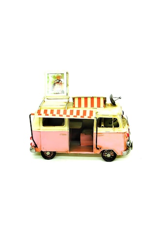 Dekoratif Metal Minibüs Çerçeveli Ve Tenteli C0239 Model-m34