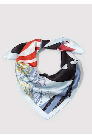 Mavi - Baskılı Bandana 1913769-22189 Mavi