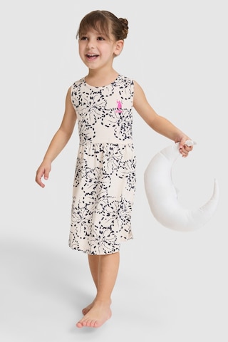 U.s. Polo Assn. Kız Çocuk Bej Pijama Takım 50327334-vr011