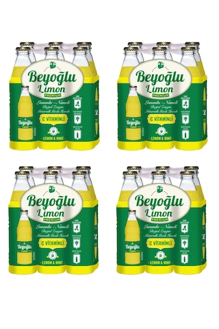 Beyoğlu Gazozu Limonlu 250 Ml X 24 Adet