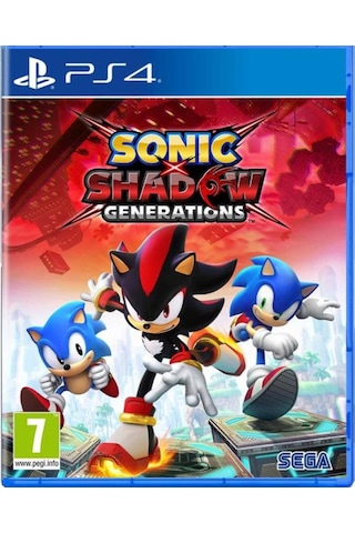 Sonic Shadow Generations PS4 Oyun