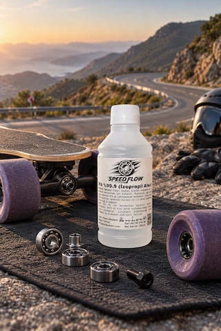 Ipa İzopropil Alkol 250 Ml - Paten Kaykay Scooter Longboard Rulman Temizliği Speedflow Ipa 250ml