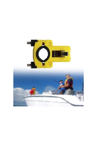 Pazly Tutucu Tekne Sarı Homyl Çıkarılabilir Balıkçılık Olta Aksesuarı