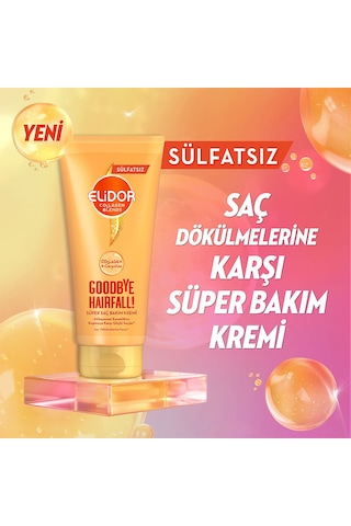 Elidor Sülfatsız Süper Saç Bakım Kremi Goodbye Hairfall 170 ML