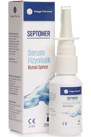 Septomer Serum Fizyolojik Sprey 25 ML