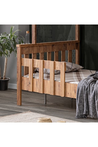 Mdf Profil Ranza, Deluxe Ayrılabilir Ranza - Ceviz 90 X 190 CM