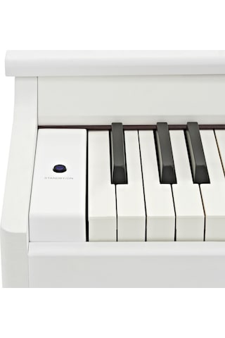 Ringway Rp-120wh Dijital Piyano - Beyaz Orta Seviye - Konsol Tipi 88 Tuş Tam Ağırlıklı Çekiç Aksiyonlu Klavye Hammer Action , 64 Polifoni, Dahili Eğitim Modları Ve Şık Beyaz Kabin Ölçüler: 1390 X 420 X 820 Mm