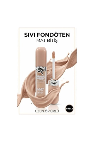 6'lı Mat Bitişli Fondöten Seti Diğer