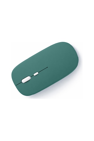 Sessiz Kablosuz Mouse Bluetooth Usb Dongle Destekli Şarjlı Ofis Ve Ev Kullanımı İçin İdeal 13742