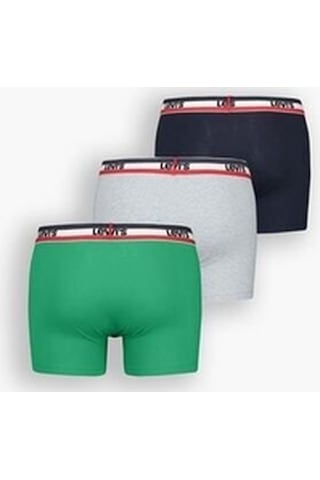 Levi's 8720245444620 - Sportswear Logo Boxer Briefs - 3 Pack Beyaz