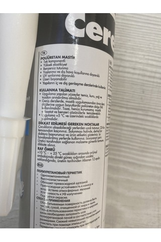 Ceresit Cs 51 Poliüretan Mastik Beyaz Ceresit Cs51