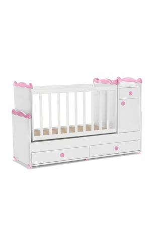 Patiko Sahra 950 3 Kapılı Bebek Odası Takımı Pembe