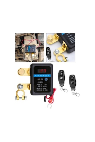 Besthome1 Araba İçin Kill Switch Verimli Güç Çift-uzaktan-kumanda, Kırmızı, Model X, Boyut Y, Otomobil Ve Off-road