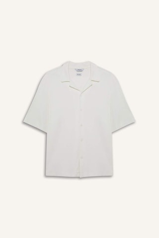 DeFacto Relax Fit Apaş Yaka Yazlık Kısa Kollu Gömlek D7313AX25SPER83