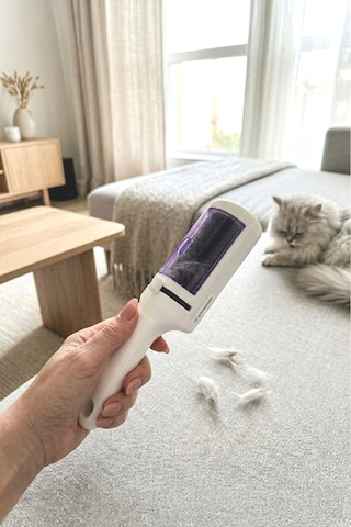 Myclean Hazneli Kedi Köpek Evcil Hayvan Kazak Kıyafet Elbise Halı Yatak Tüy Temizleyici