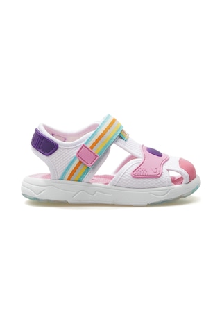 Vicco Flow Hafif Kız Çocuk Sandalet 25y 332.202 Pk Beyaz - Pembe