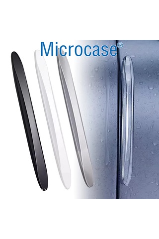 Microcase 4'lü Universal Çizik Önleyici Şerit Araç Koruma Bandı Seti Al5361 Siyah