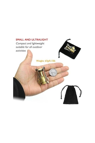 Ccgloball Piknik Brülörleri Soba Kampı Gümüş